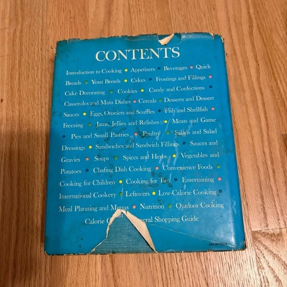 1963 1st FIRST PRINTING McCALL's COOK BOOK Blue Hardcover Vintage Cookbook